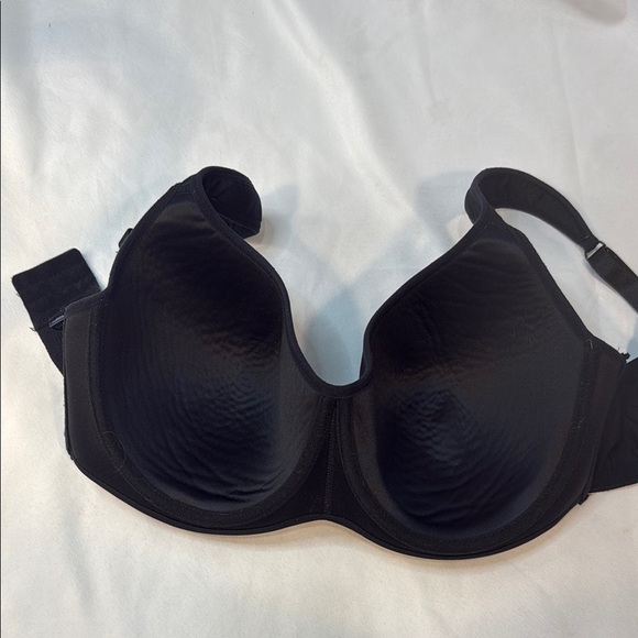 Nautica Black Full Coverage Bra with Adjustable Straps, size 38DD, Preowned - Picture 10 of 13